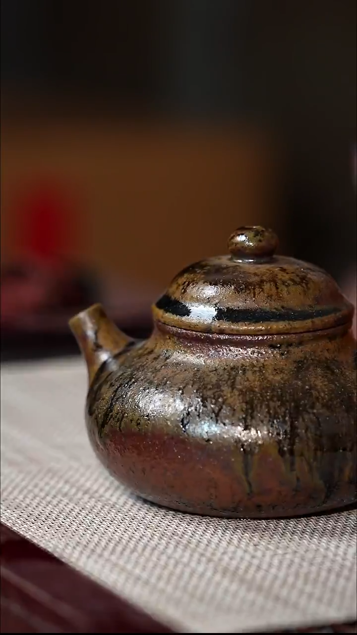 茶壶紫砂宜兴紫砂GFY 沉香木柴烧 容天