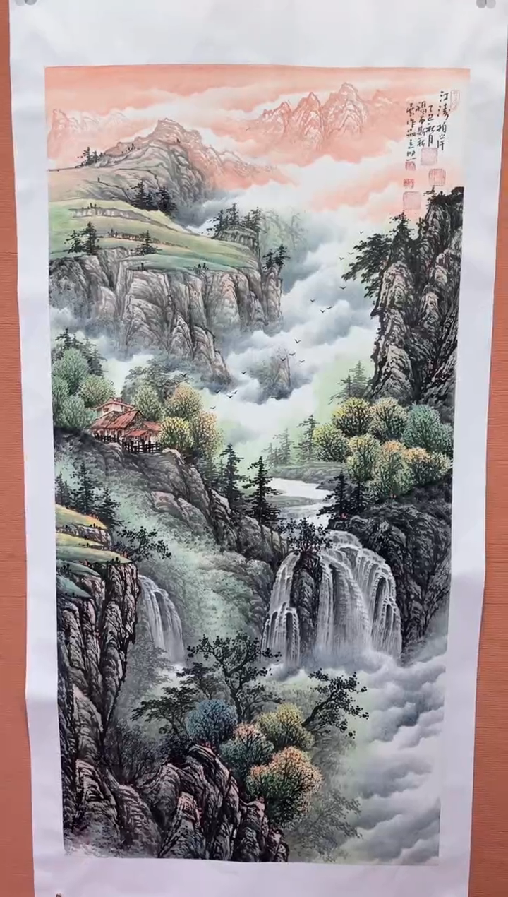 国画师立照老师国画作品