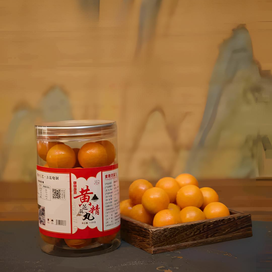 九蒸九晒古法炮制无防腐剂添加黑芝麻丸以黑养黑辟谷伴侣零食