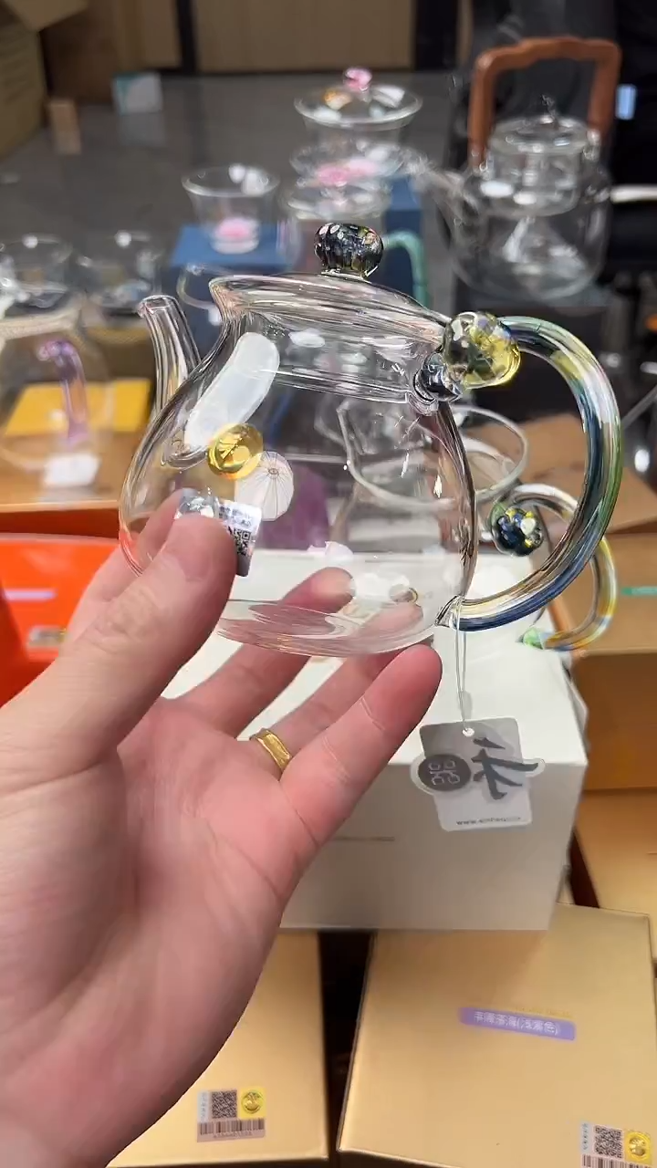 @@禾器幻彩清莲壶迷翠