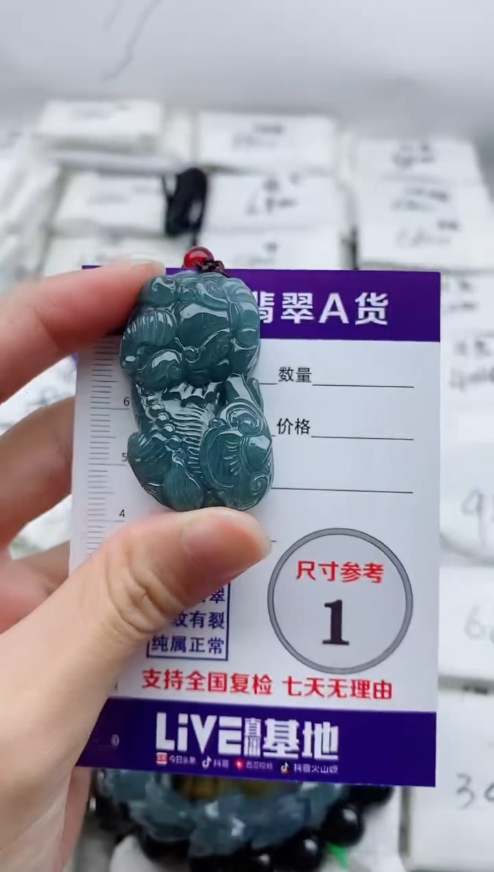 颈饰未镶嵌翡翠8