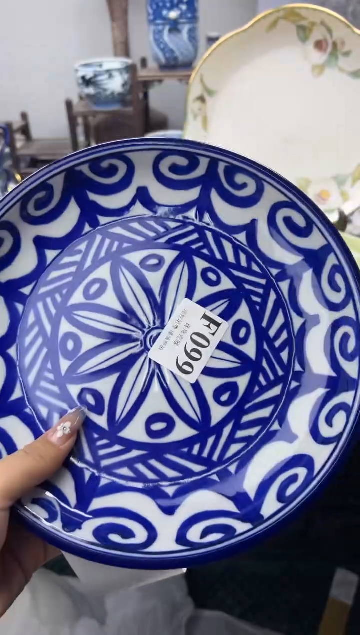 瓷片开**～   F099