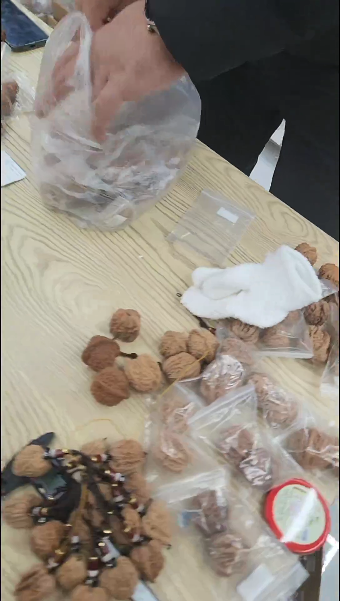 把件核桃四座楼福利单轻微磕尖#4560998