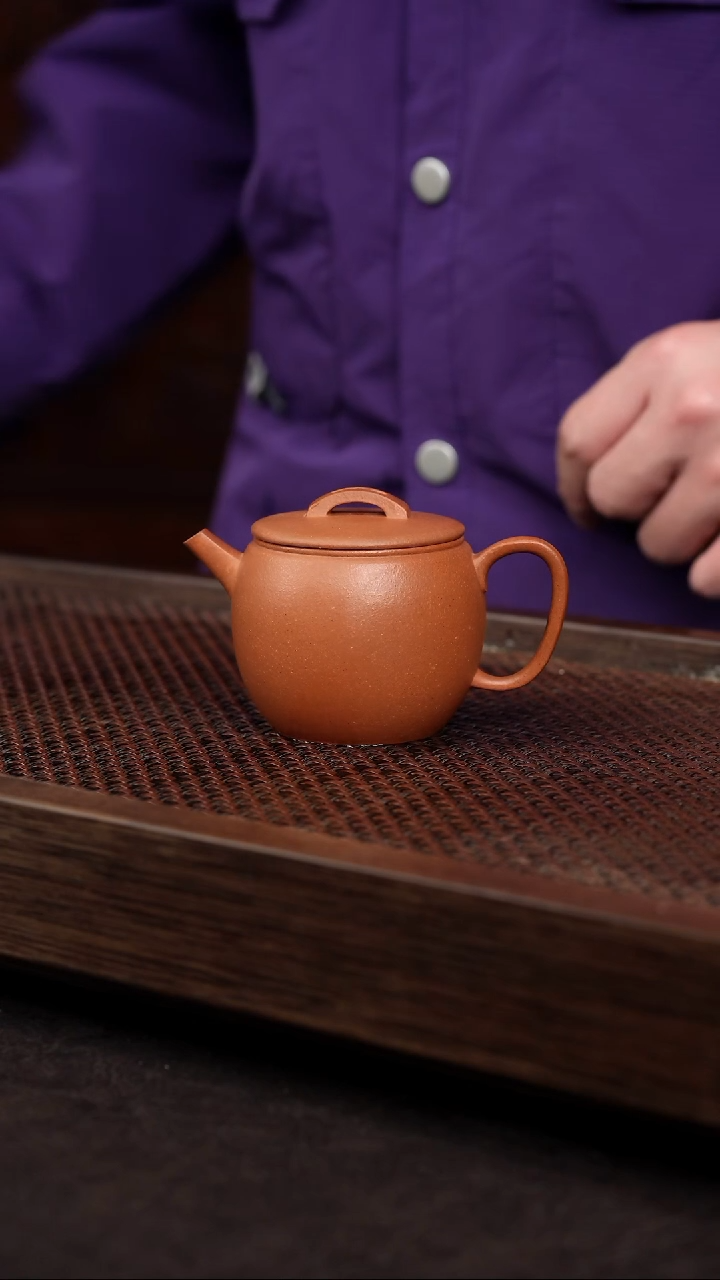【闪购商品】紫砂茶壶老红泥瓦岗