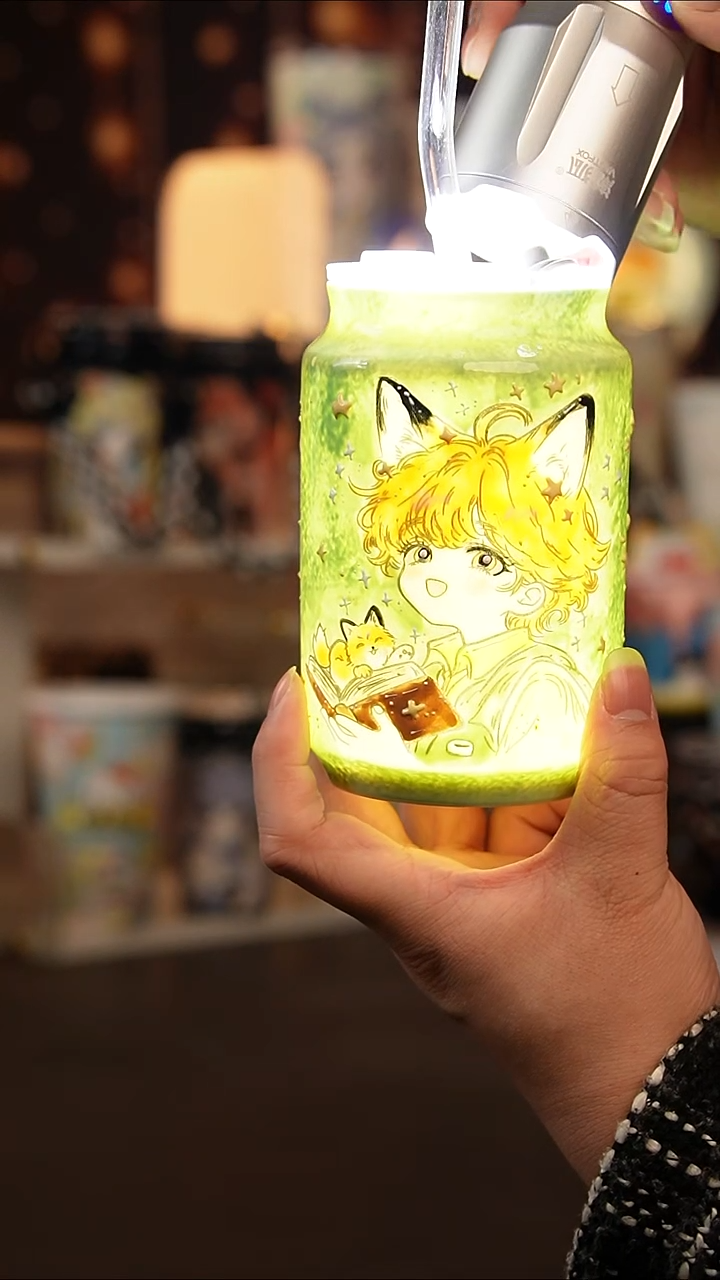 （玉泥）景德镇手工手绘文创陶瓷杯