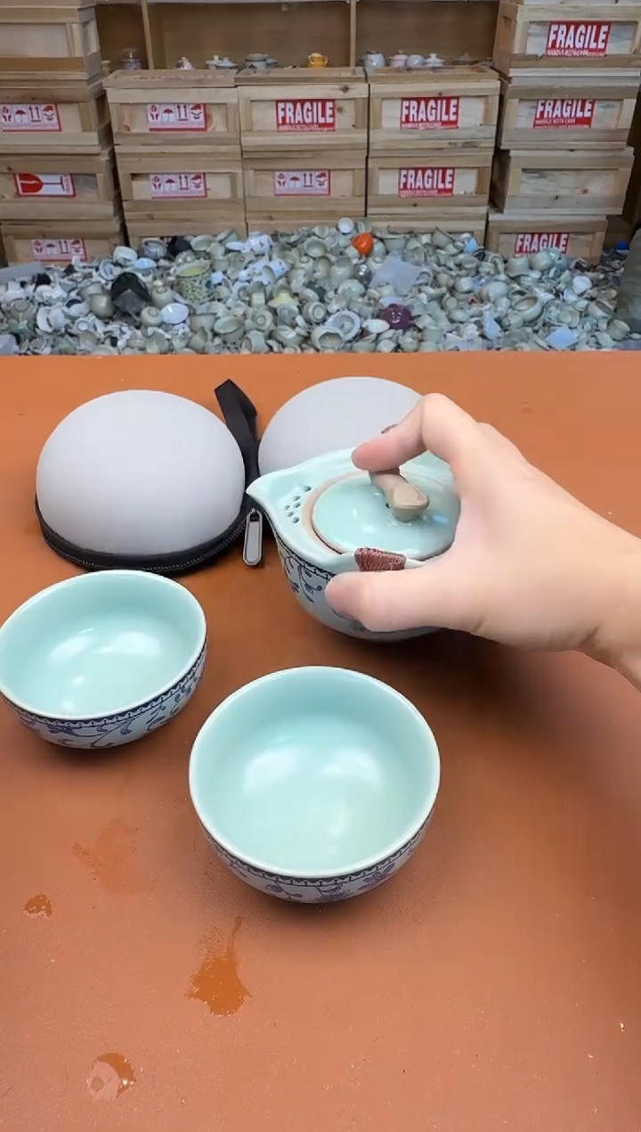 旅行有些茶具有瑕疵介意勿拍，库存清货都是孤品亏本卖。