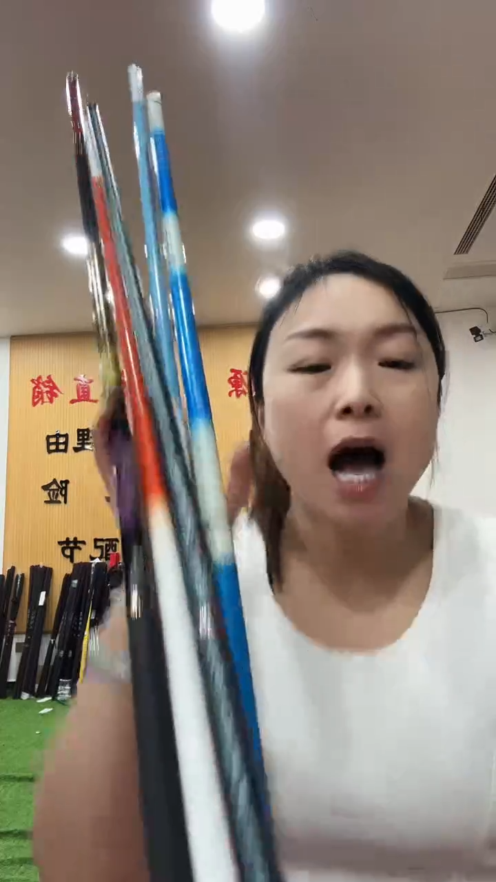 碳素4.5m样品竿随机发