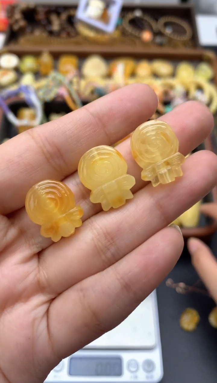 【闪购商品】琥珀珠宝奇石未镶嵌117琥珀蜜蜡3单多样性随机发其一