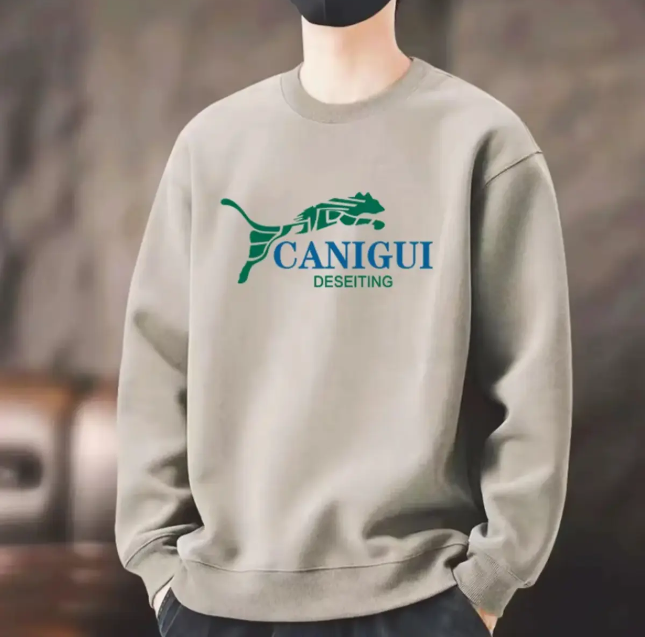 WY【一折粉丝福利】2025秋冬季圆领印花潮牌男士休闲卫衣男女同款5