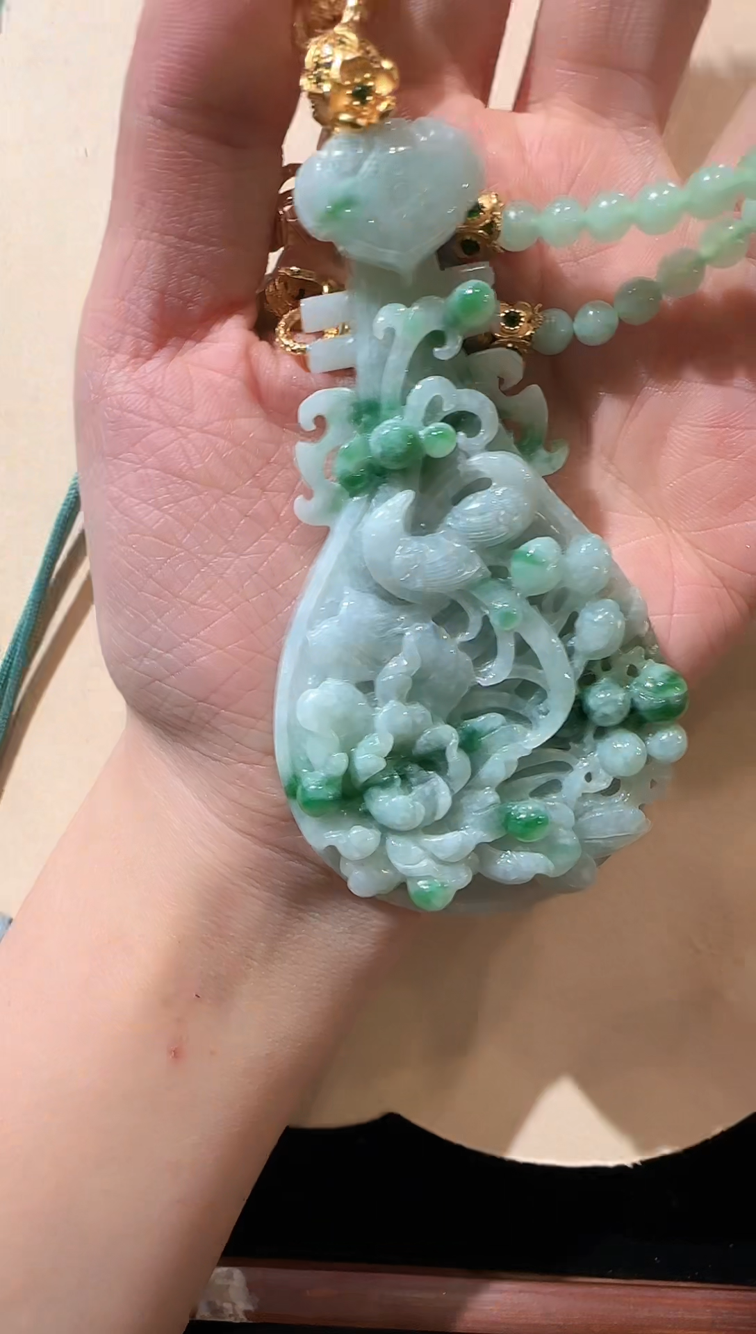 【闪购商品】翡翠颈饰未镶嵌国风