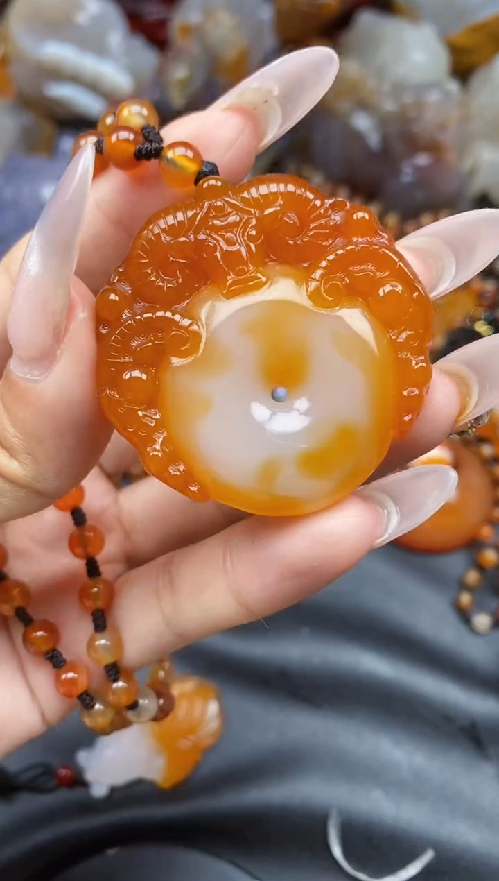 【闪购商品】玛瑙/玉髓颈饰未镶嵌ll