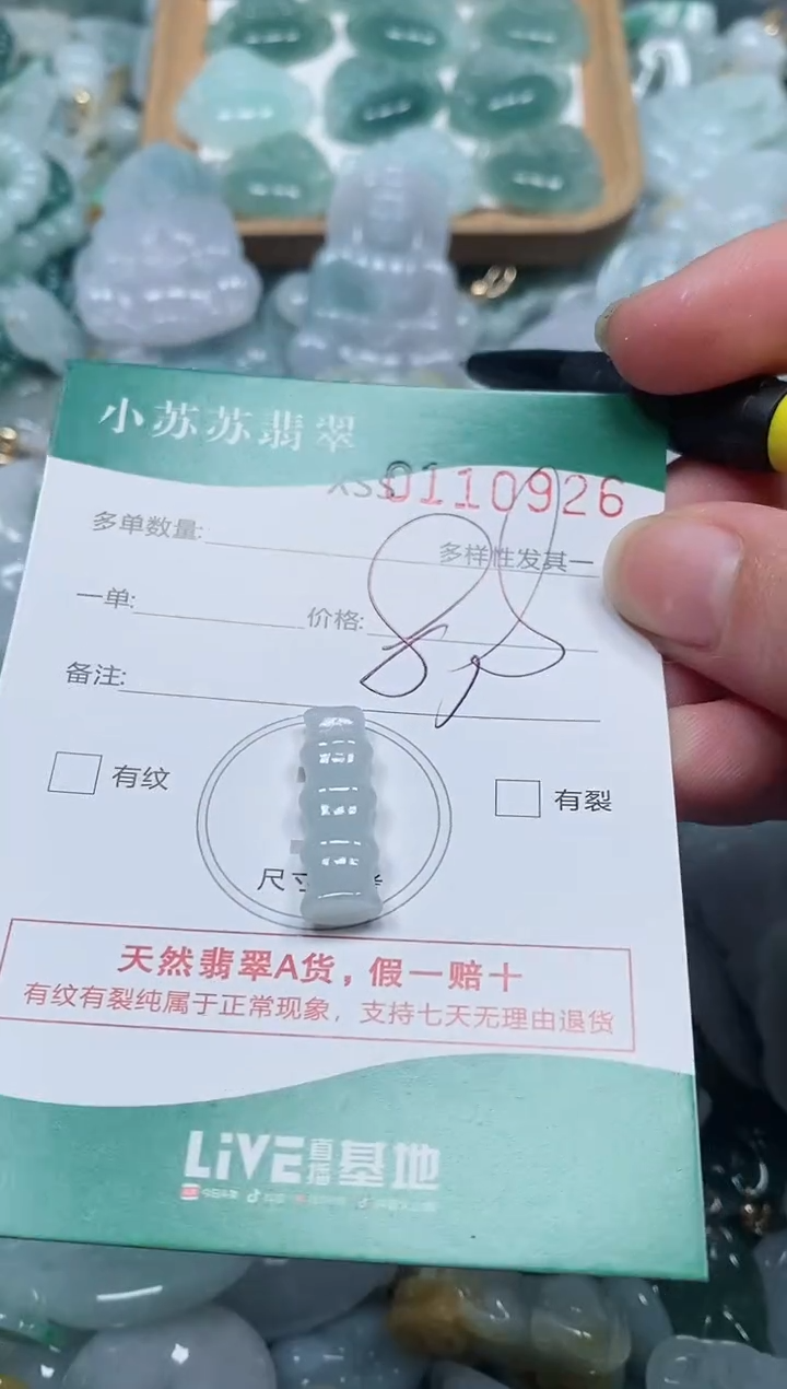【闪购商品】翡翠颈饰未镶嵌闪购商品0110926