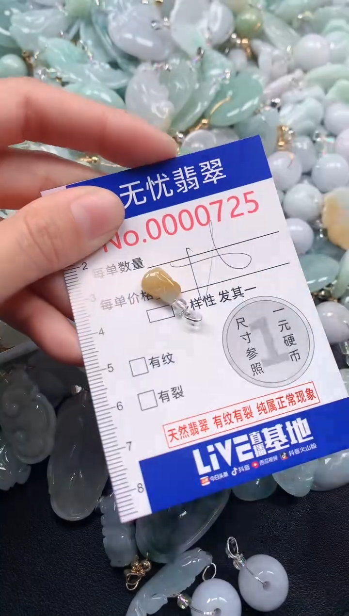 颈饰未镶嵌翡翠725