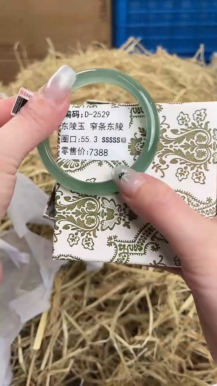 未镶嵌手镯石英质玉D-2529