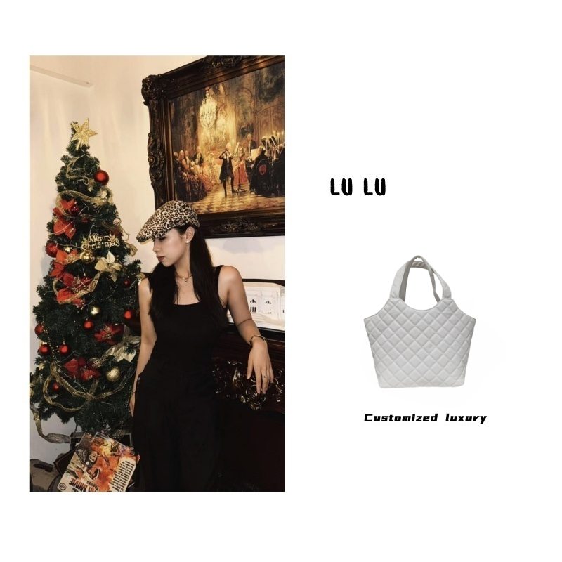 工匠打造真皮女包阳   TA0647  菱格  1gwd   中号  白色