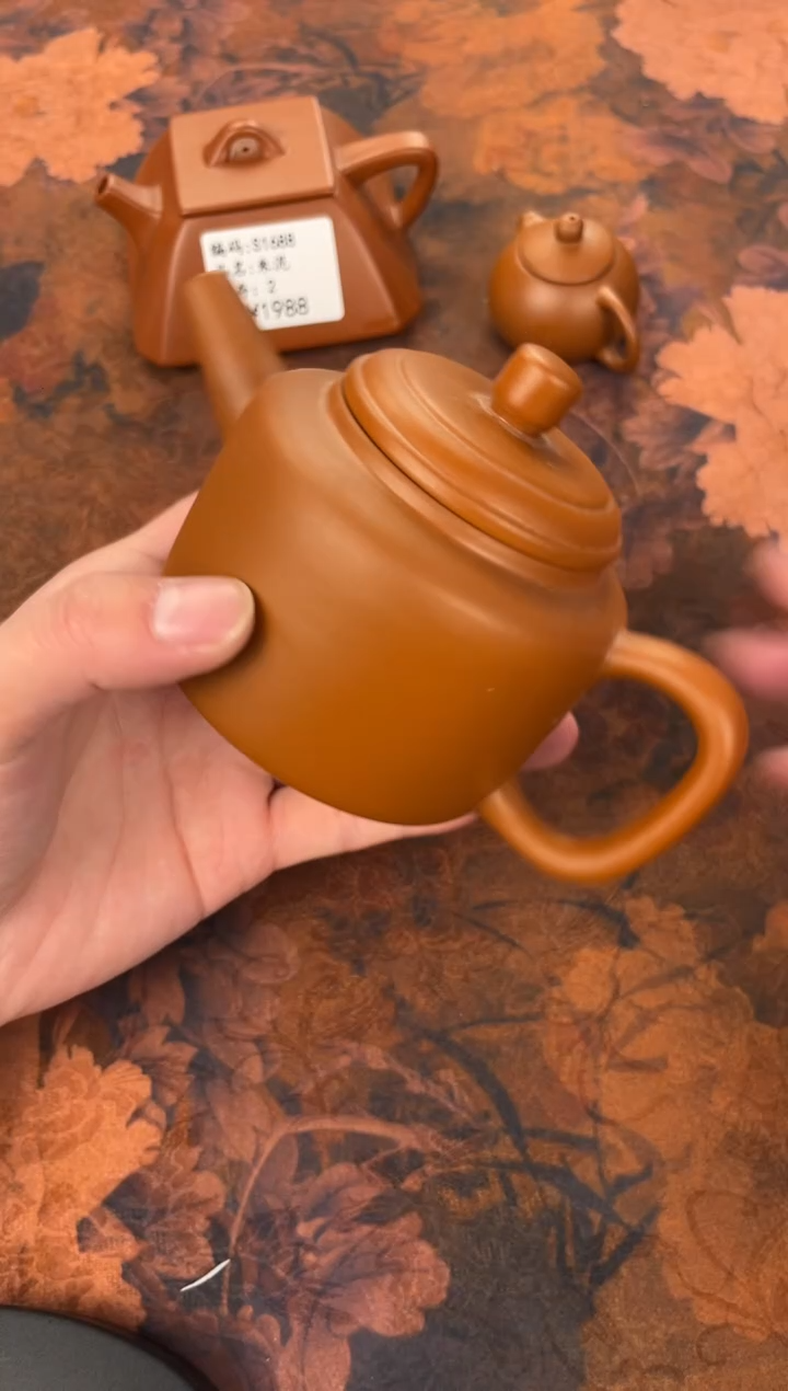 茶杯紫砂-长嘴德钟紫砂