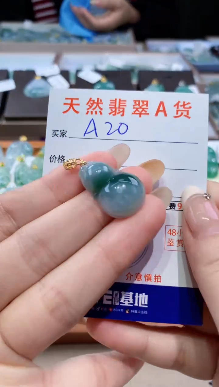 颈饰未镶嵌翡翠天然缅甸翡翠A货挂件 