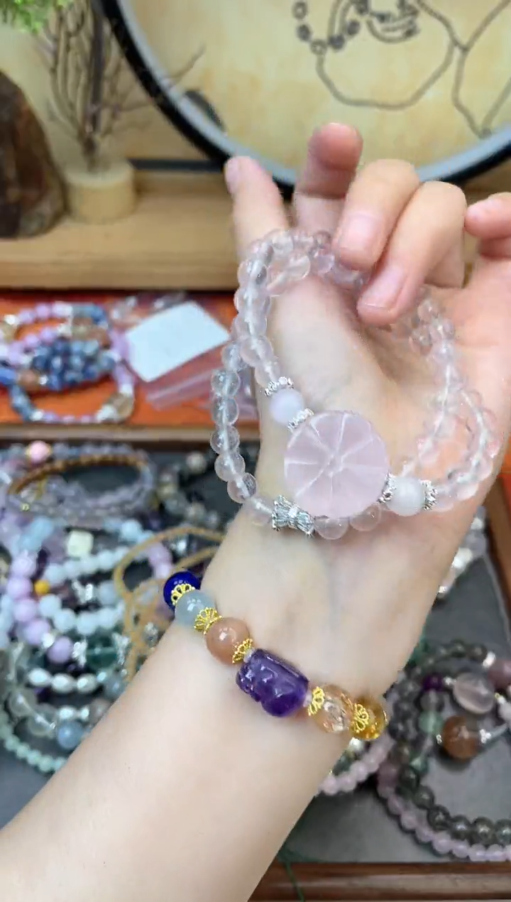 【闪购商品】水晶手链未镶嵌338手串