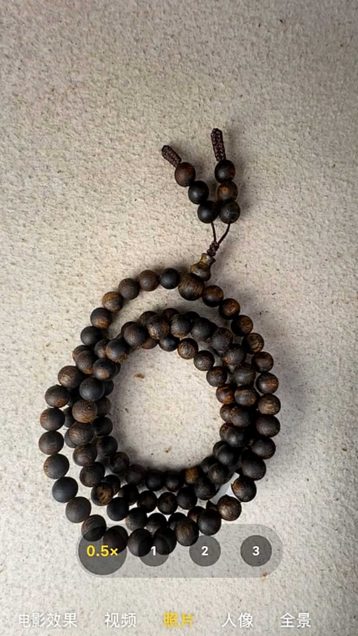 沉香手串魏*7mm奇楠沉水浮多圈手串11