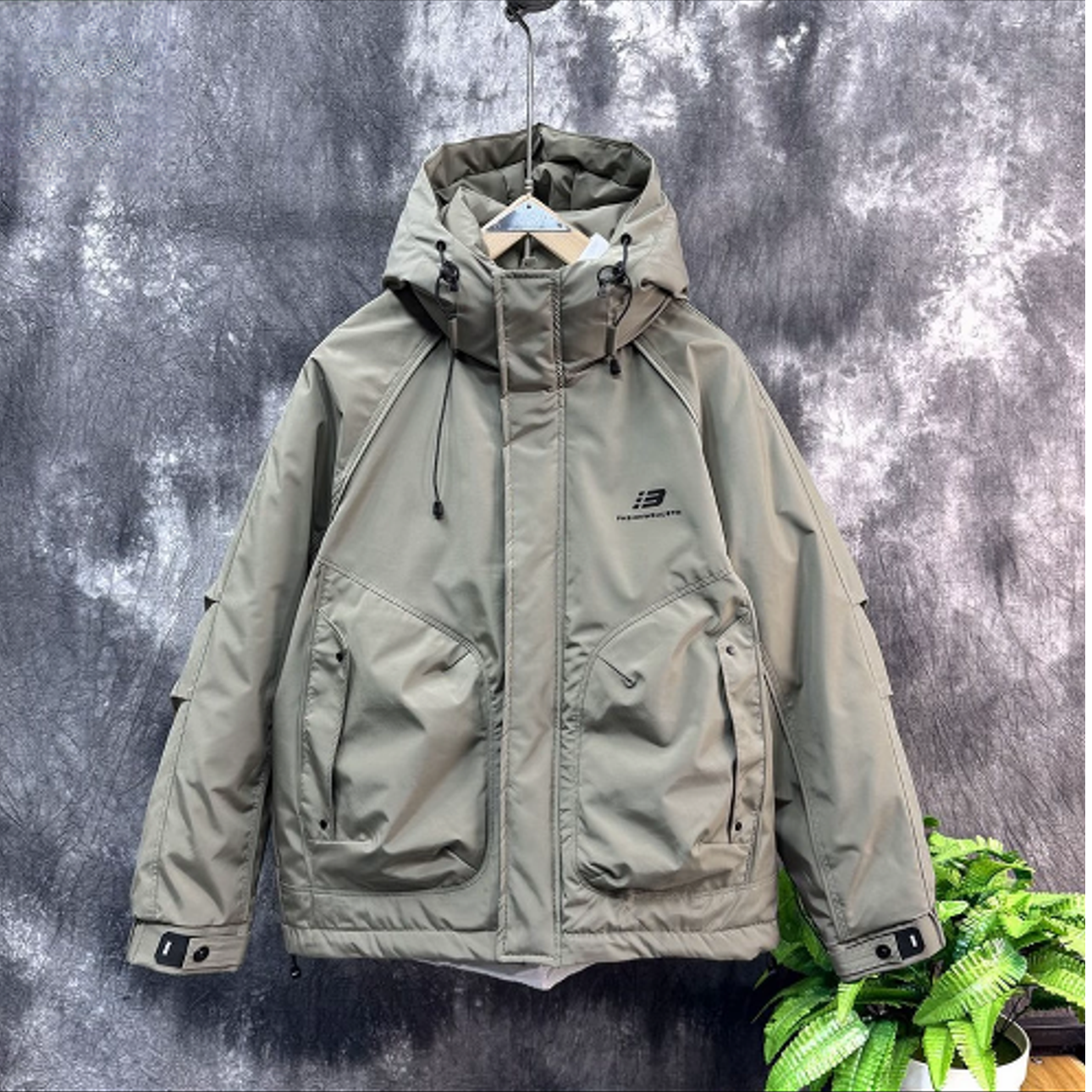 6892#冬季情侣保暖羽绒外套G