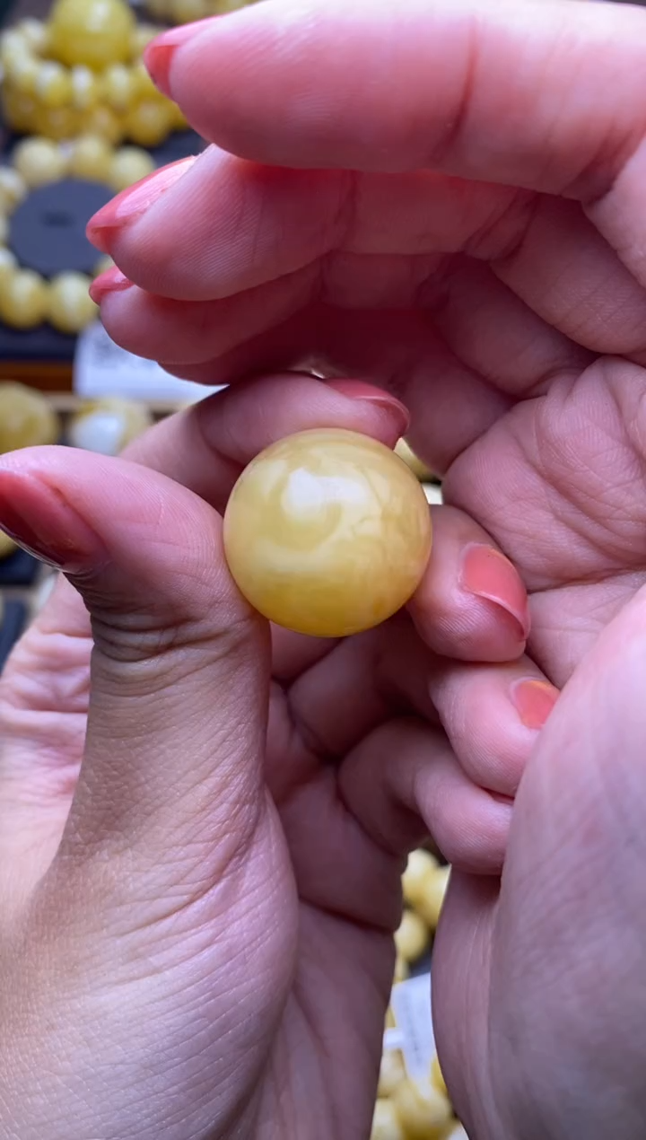 【闪购商品】琥珀裸石未镶嵌大小姐珠宝严选112