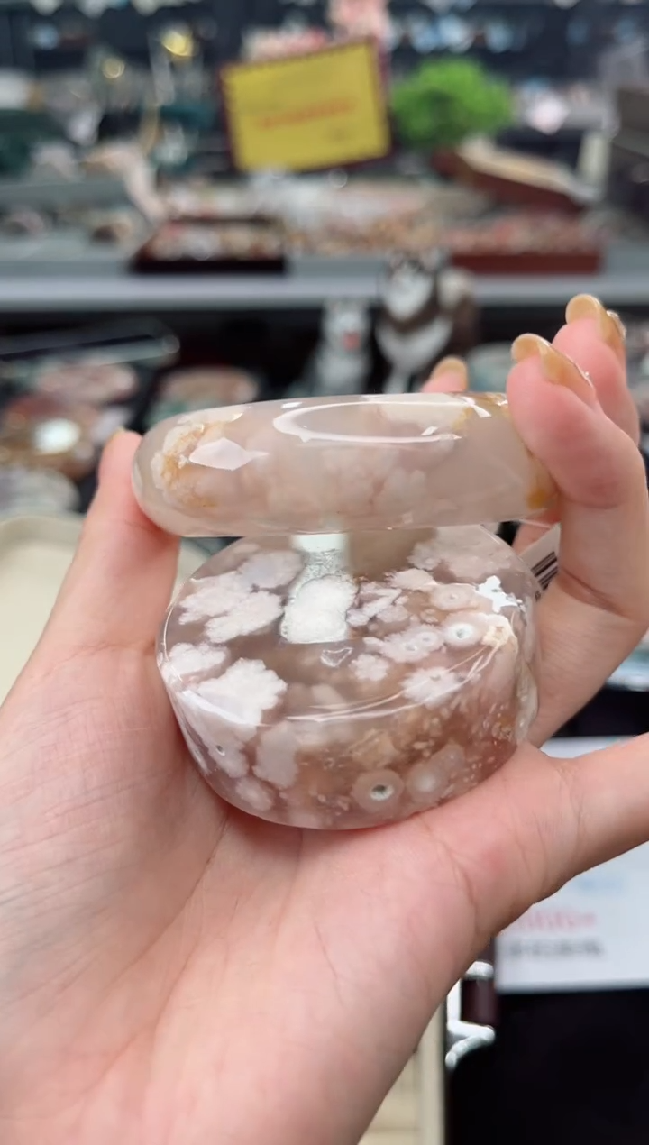 【闪购商品】石英质玉手镯未镶嵌56圈口（赠品镯心）3790448