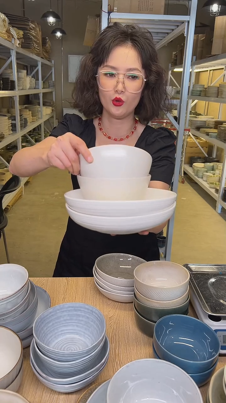 陶09进出口釉下彩陶瓷餐具