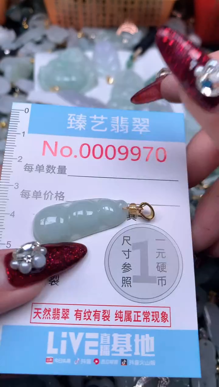 颈饰未镶嵌翡翠9970