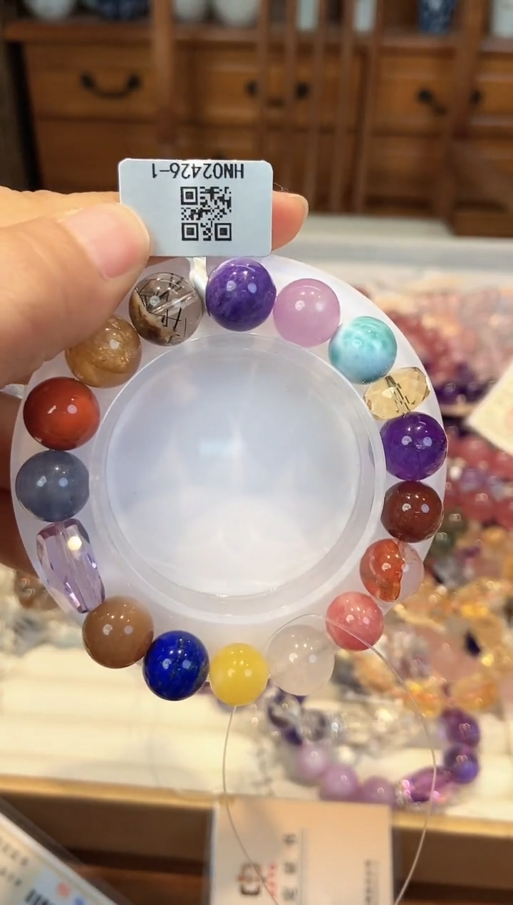 【闪购商品】水晶手串未镶嵌多宝