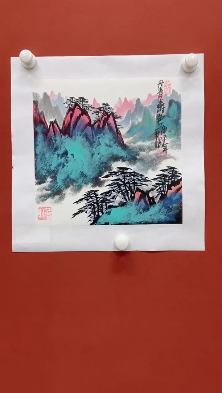 【闪购商品】国画姜国华老师国画作品48