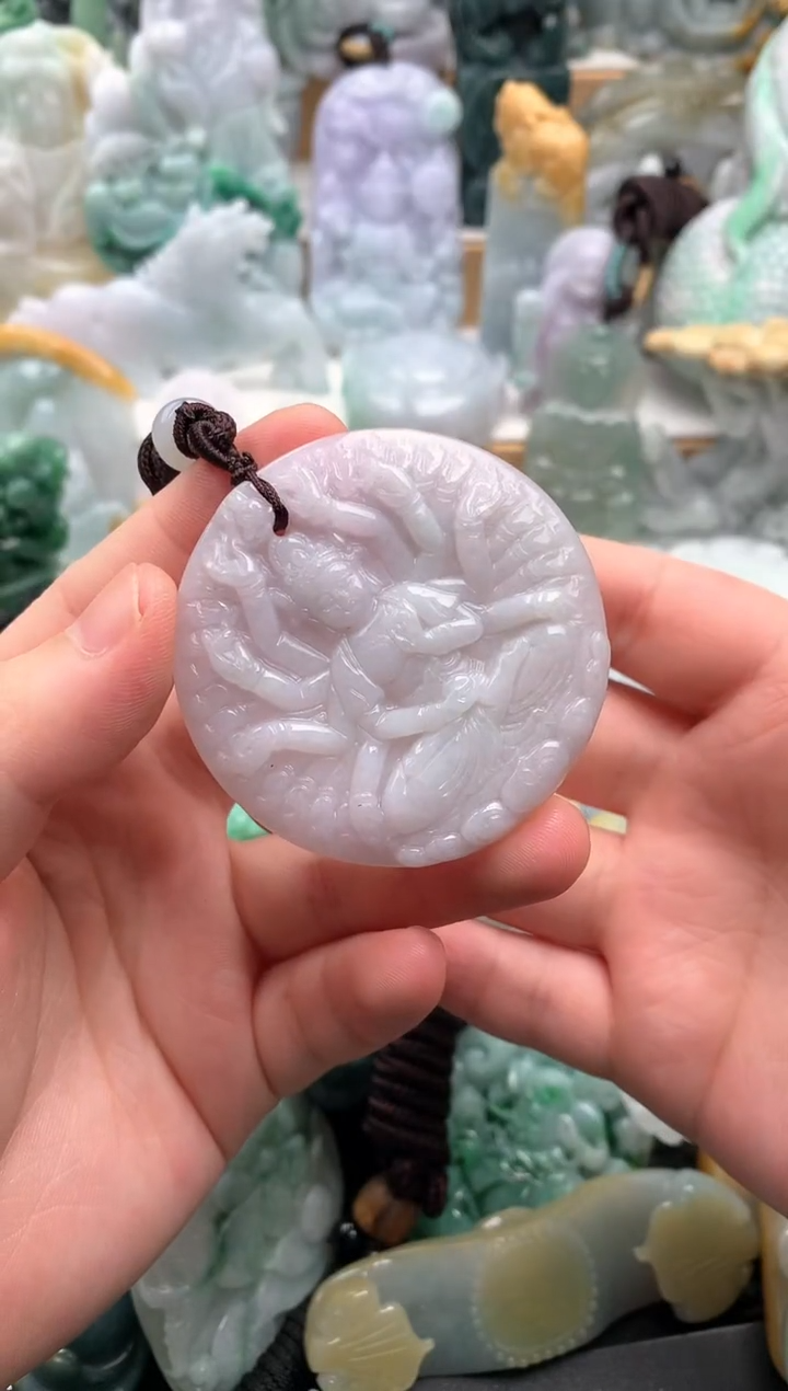 吊坠(不含链)未镶嵌翡翠1
