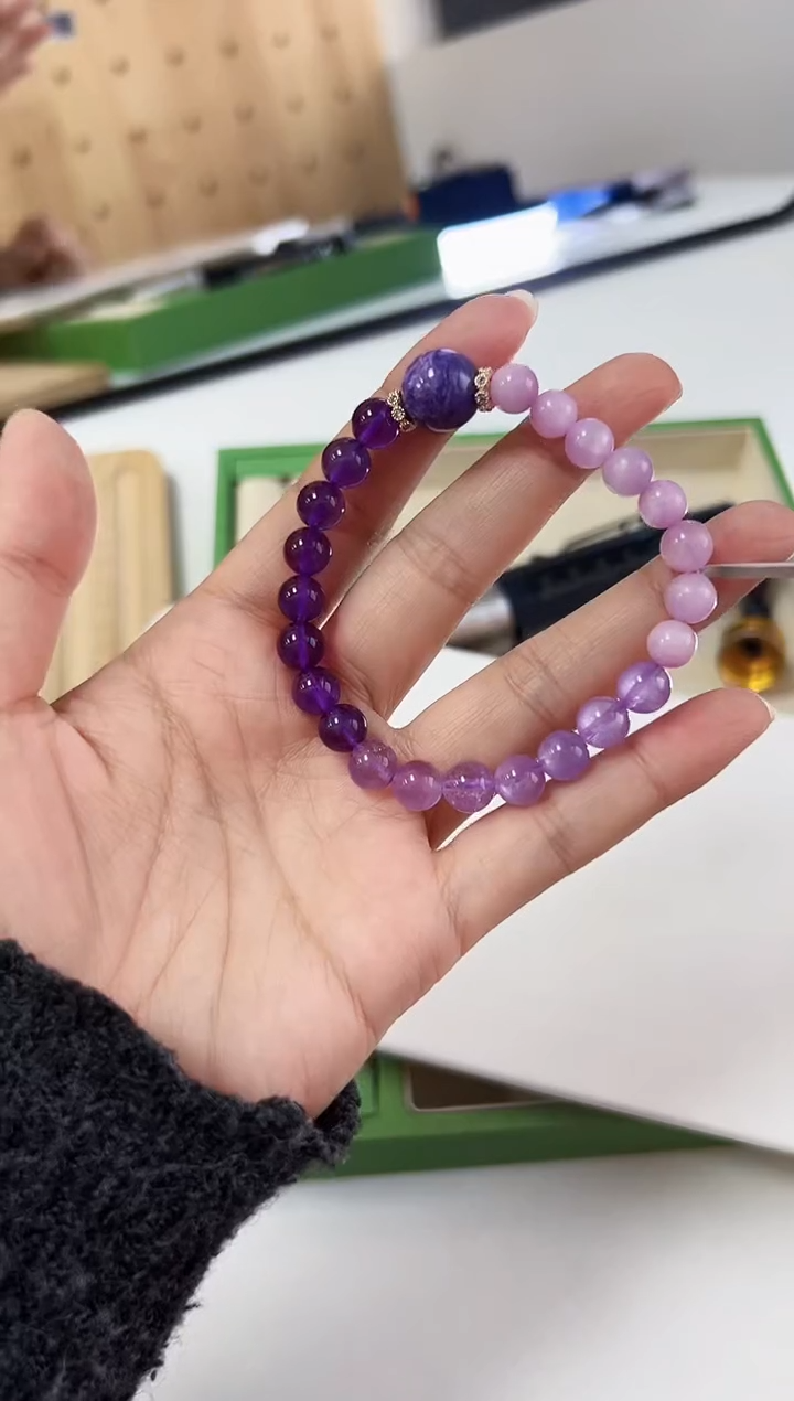 未镶嵌手链水晶悦2788 约7mm