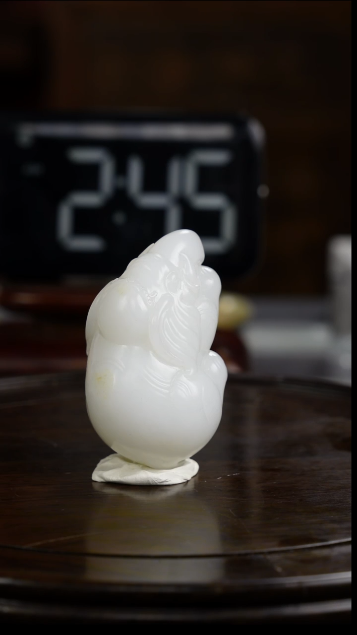 未镶嵌和田玉把件念***子1