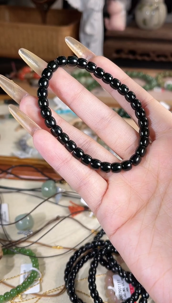 未镶嵌手链和田玉多样性发其一孤品默认微瑕