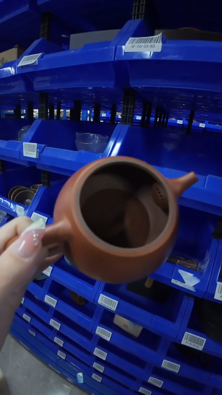 【朱泥梨皮千秋石瓢壶】