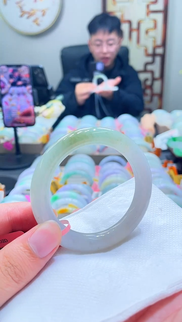 未镶嵌手镯翡翠023-52