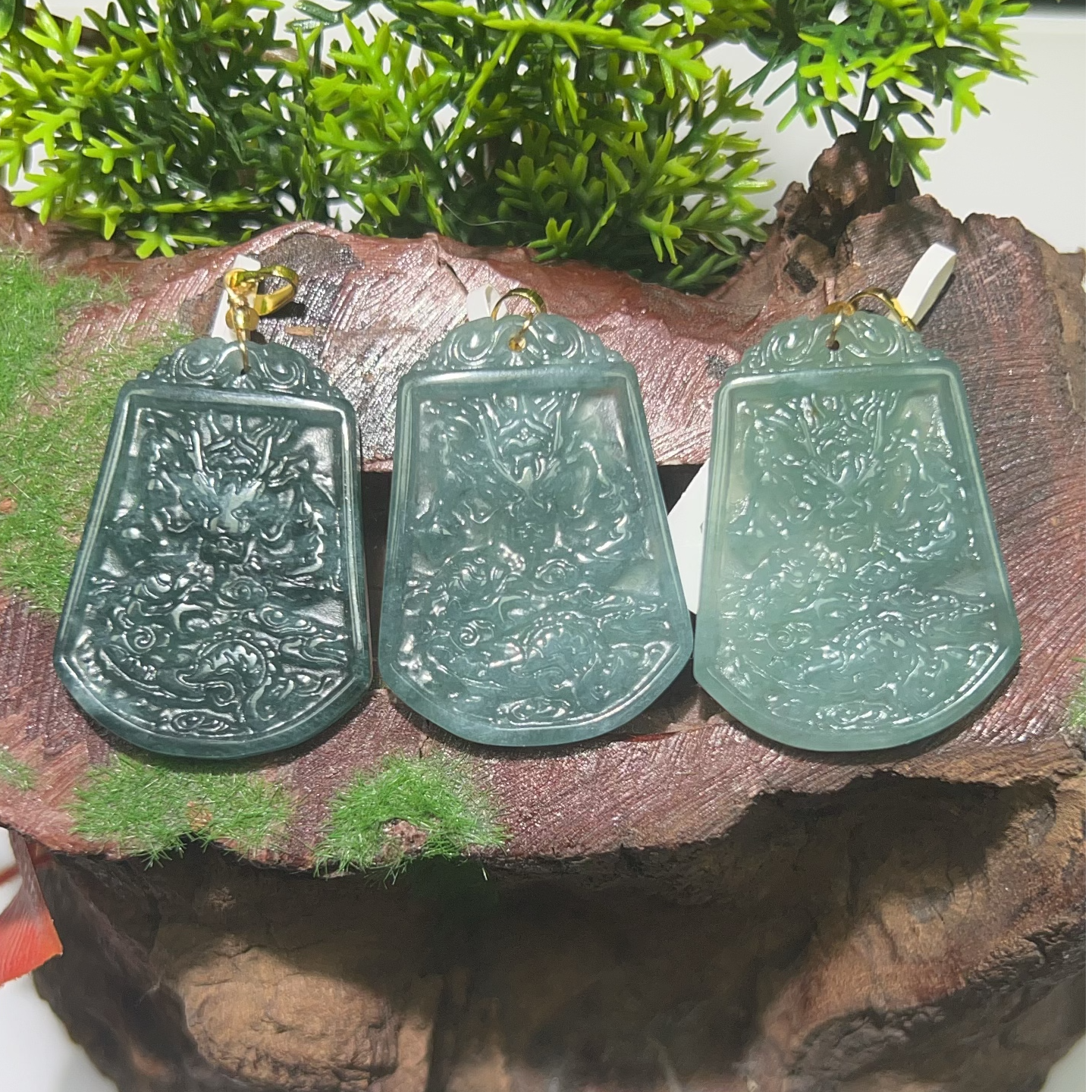 翡翠A货时尚龙牌GS-20019（多样性发其一）