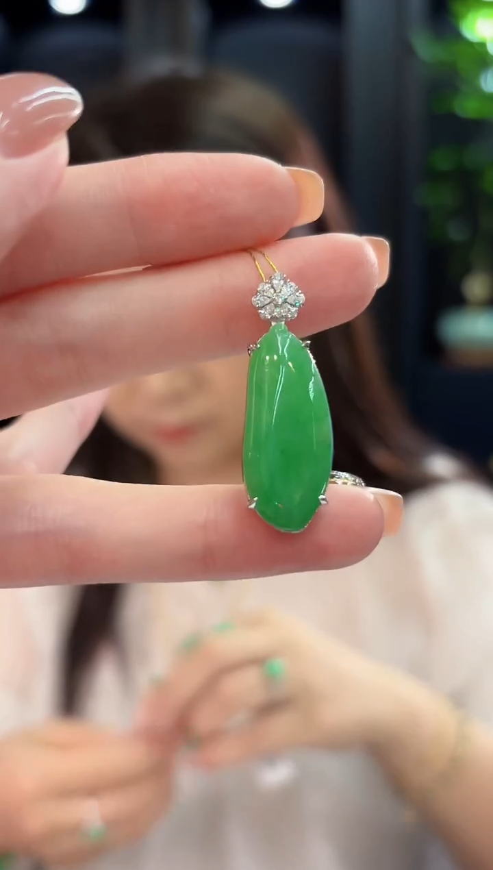 吊坠(不含链)未镶嵌翡翠 缅甸A货/支持复检/一件