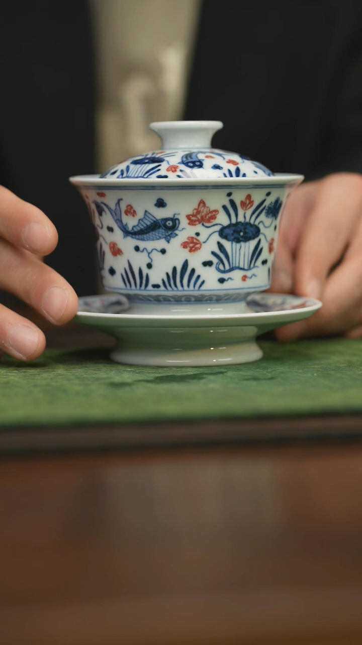 【闪购商品】杯柴窑青花破价福利