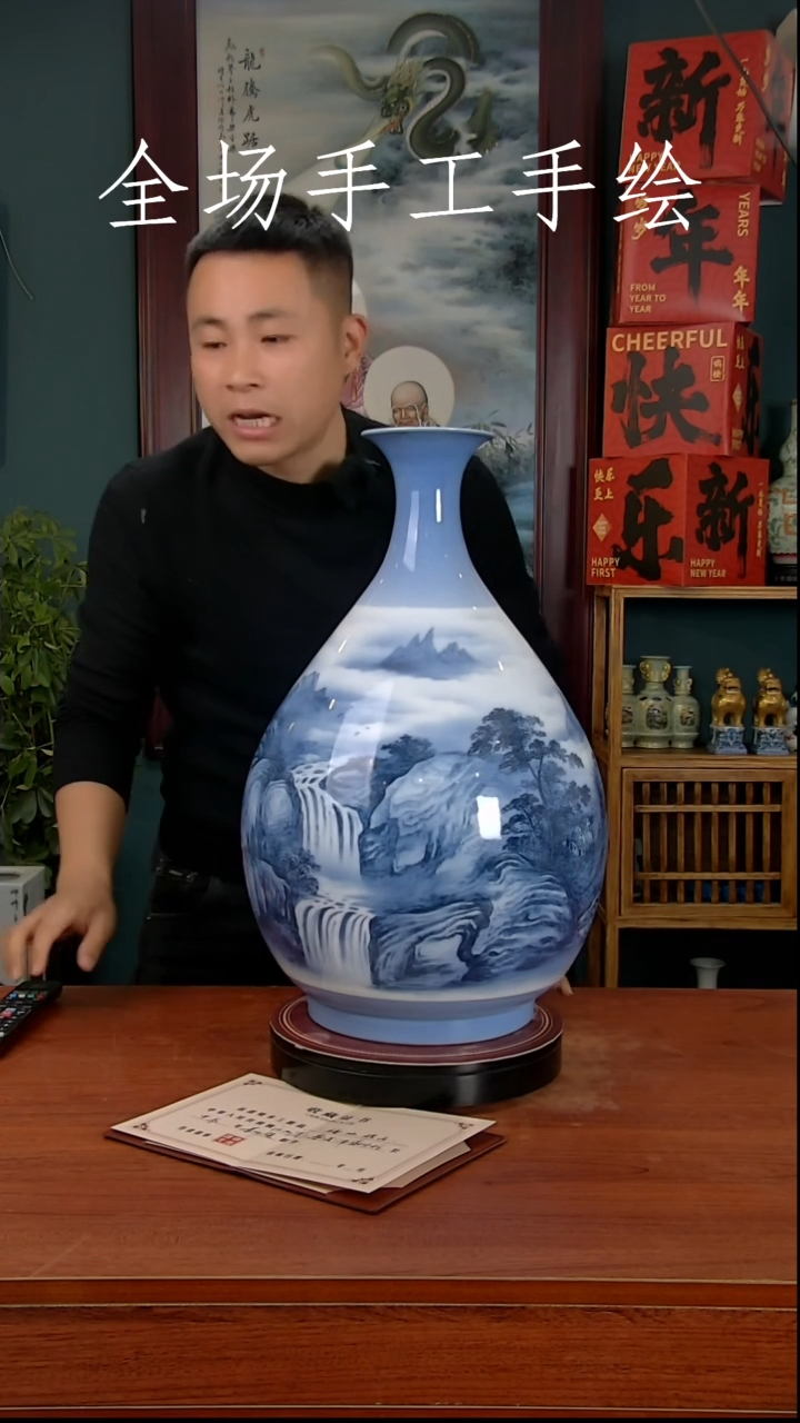 【闪购商品】景德镇手工手绘陶瓷！