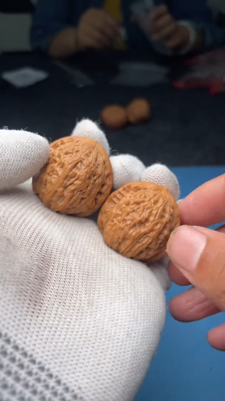 文玩核桃把件a214铁锤32尺