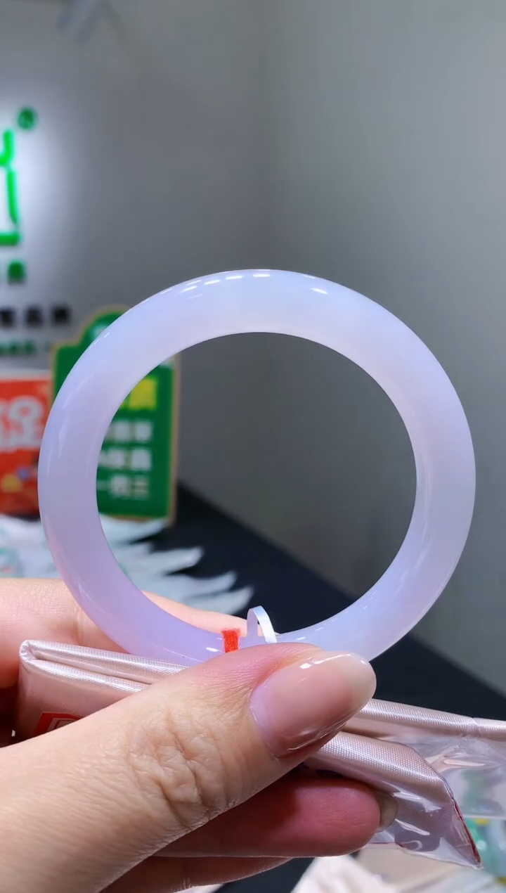 未镶嵌手镯翡翠-k61 天然缅甸A货翡翠55.2圆条