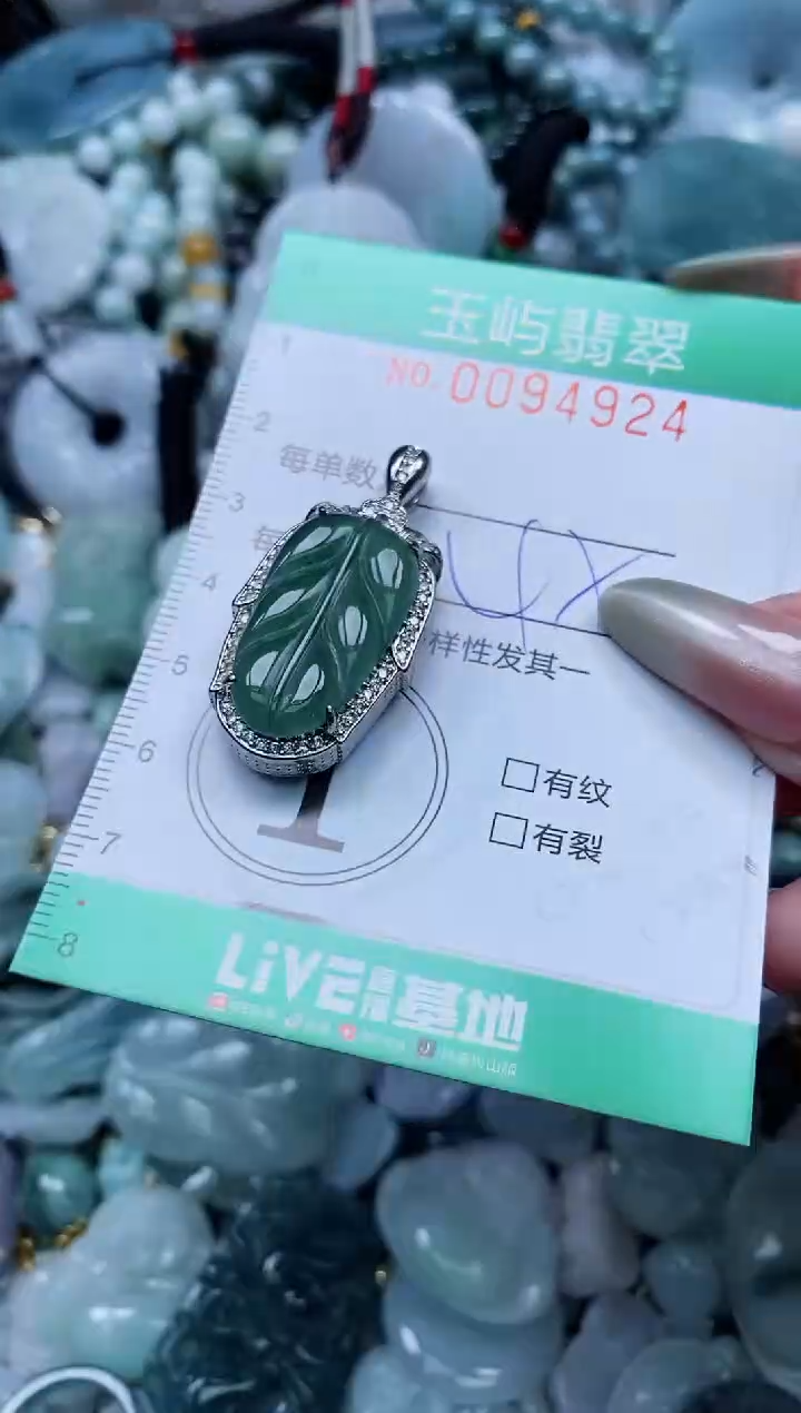【闪购商品】翡翠颈饰未镶嵌闪购0094924