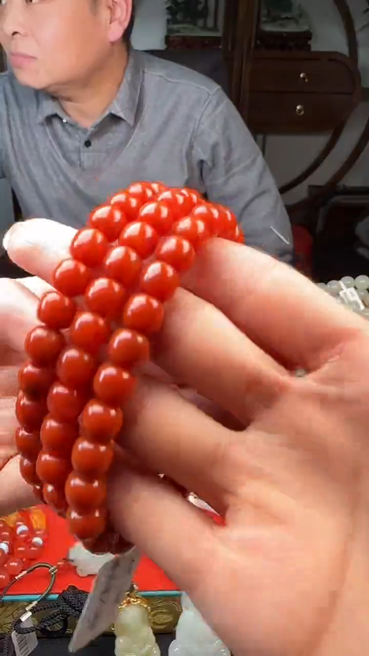 未镶嵌手串南红玛瑙xa041南红多样性发一
