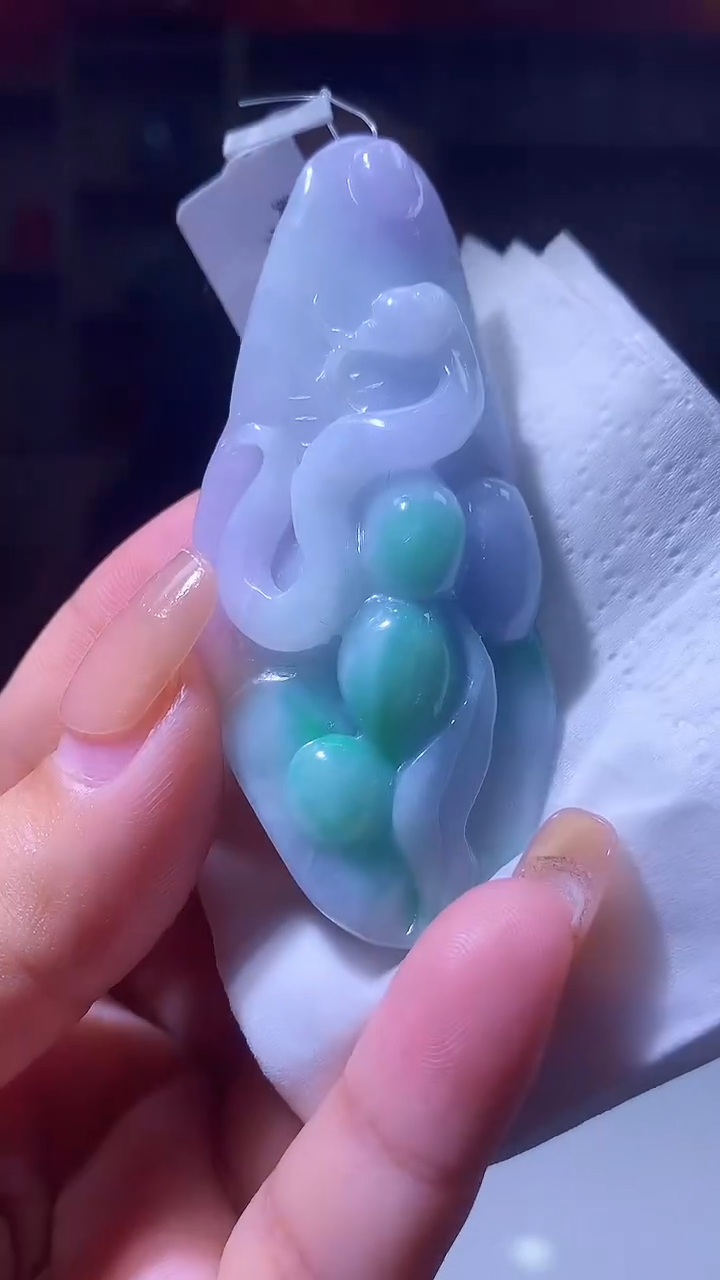 定制翡翠未镶嵌1057xx-毛货挂件20