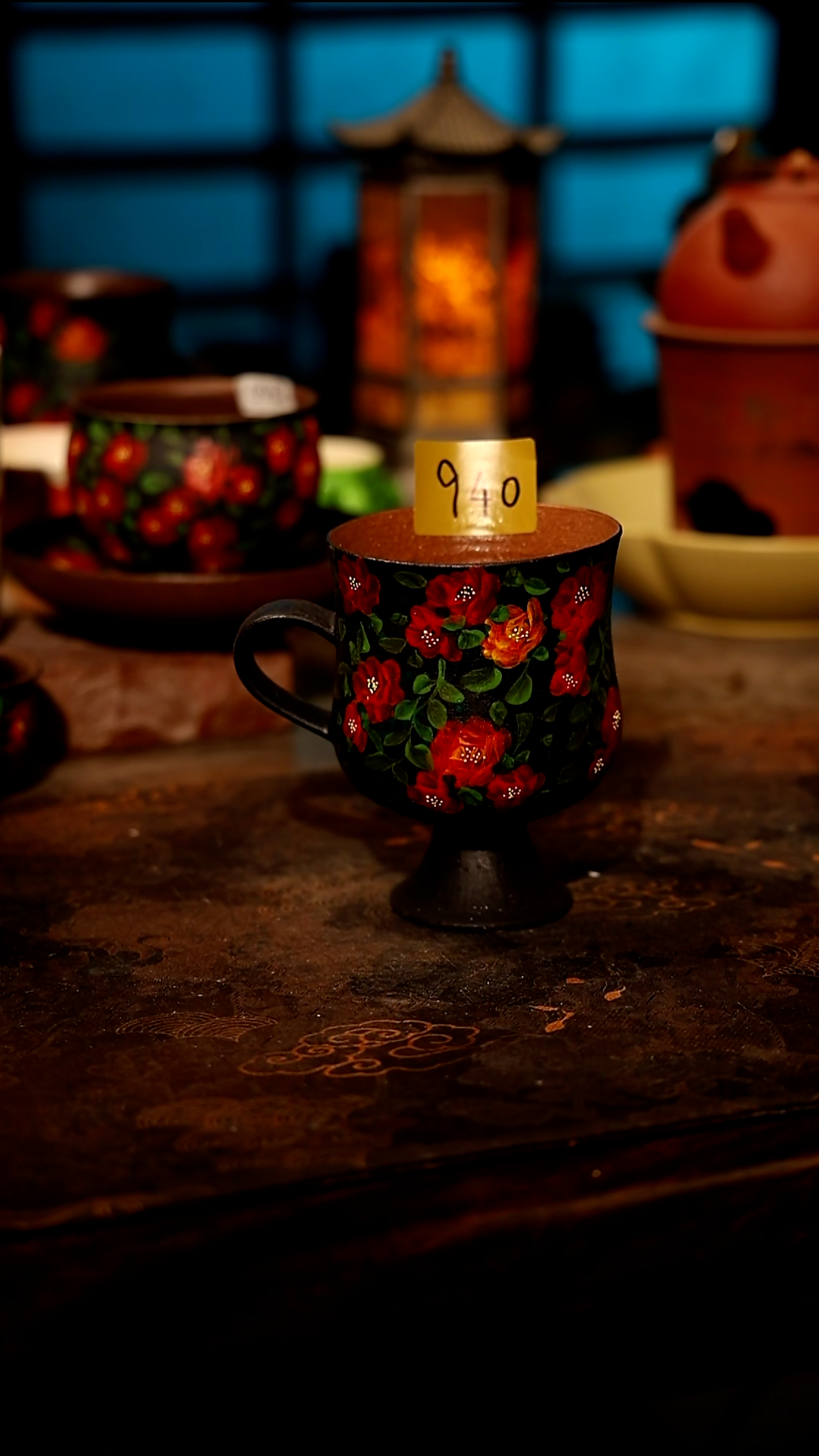 陶瓷景德镇高温釉下彩手工手绘款式@A0940@