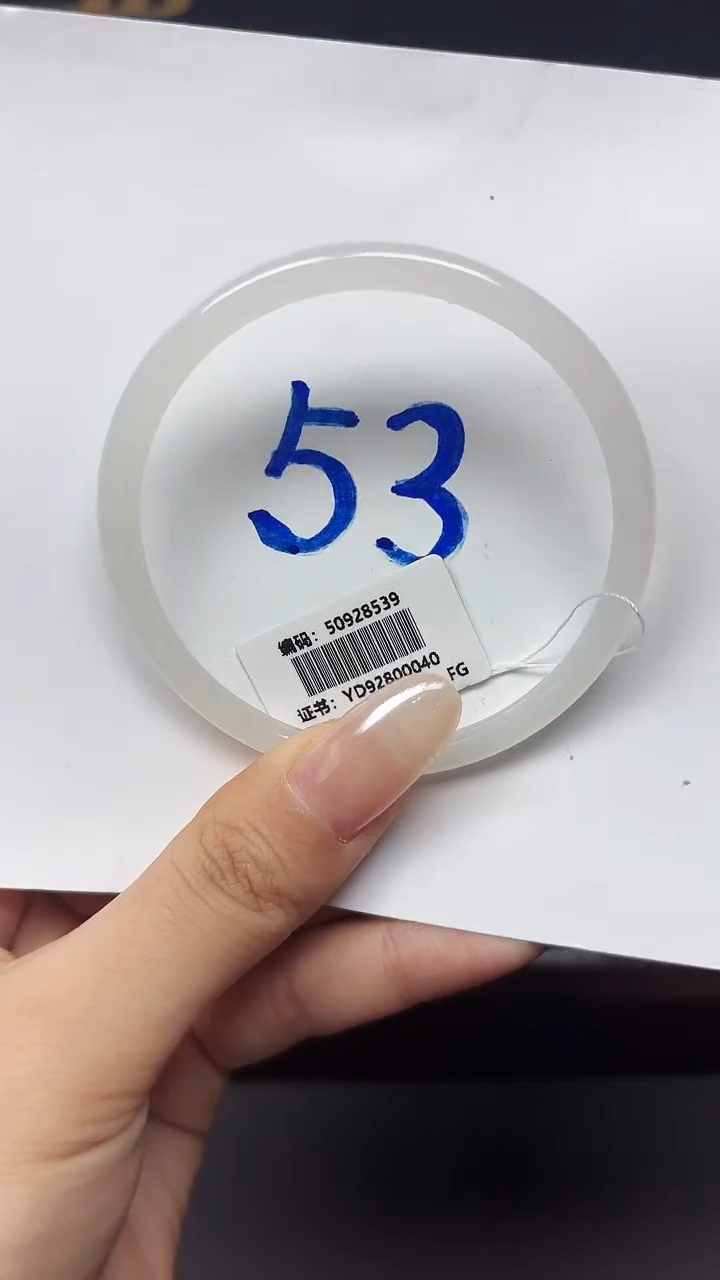 未镶嵌手镯和田玉8539