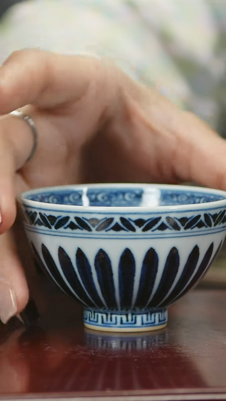 【闪购商品】 青韵堂柴窑鸡心柴窑单杯