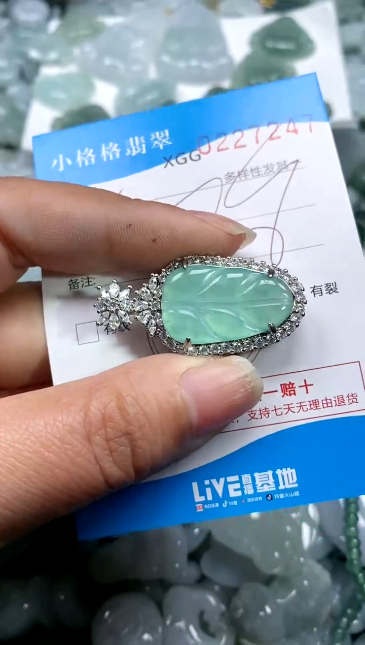 【闪购商品】翡翠颈饰未镶嵌闪购商品0227247