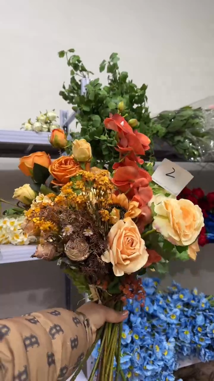 妍韵高端仿真花2